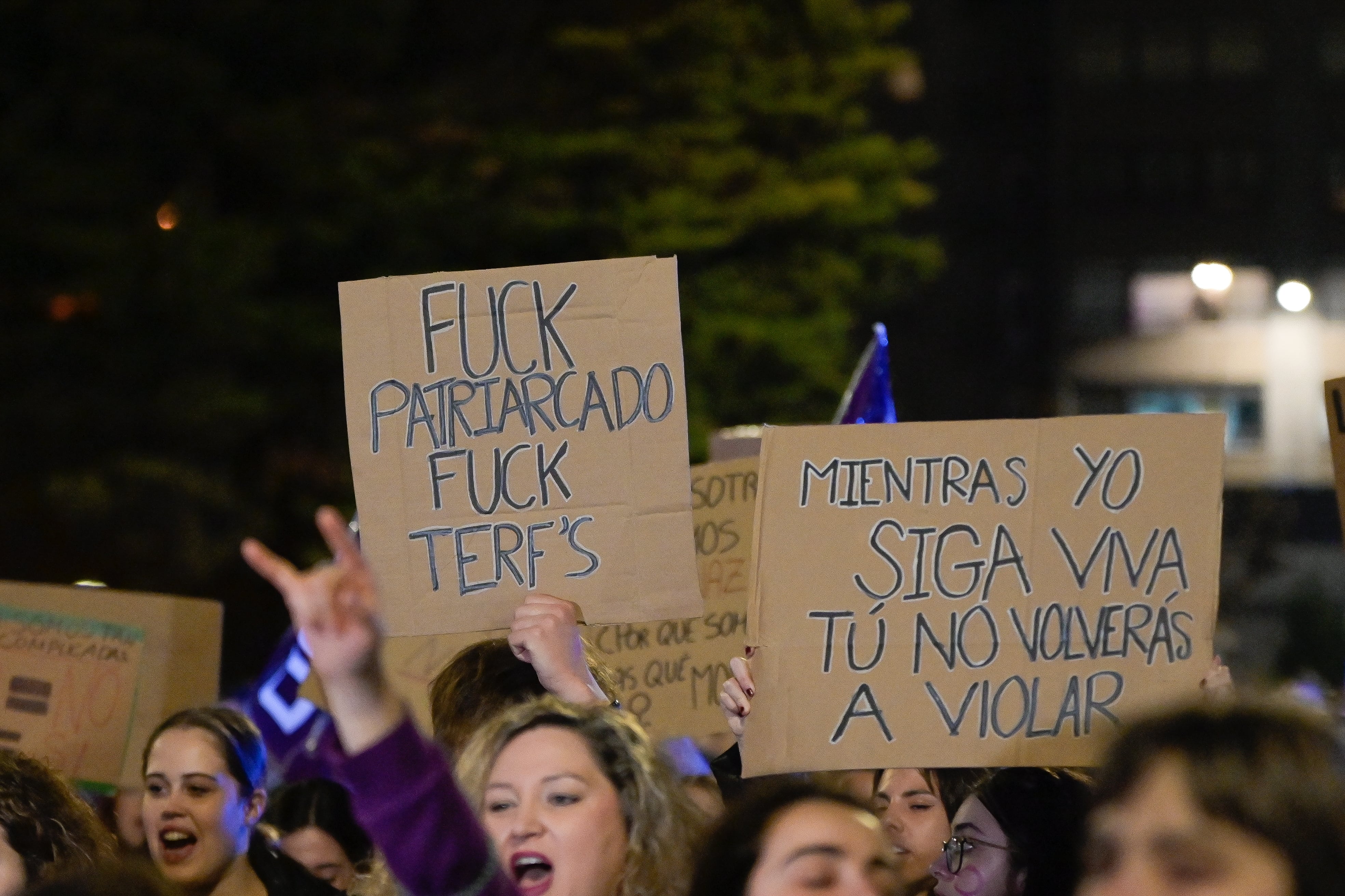 A CORUÑA, GALICIA, SPAIN - MARCH . A Marcha Mundial das Mulleres (Photo By M. Dylan/Europa Press via Getty Images)