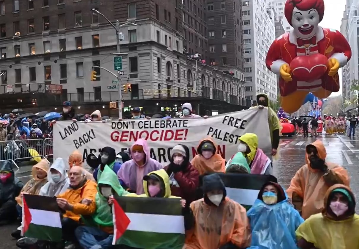 Desfile de Acción de Gracias en Nueva York.