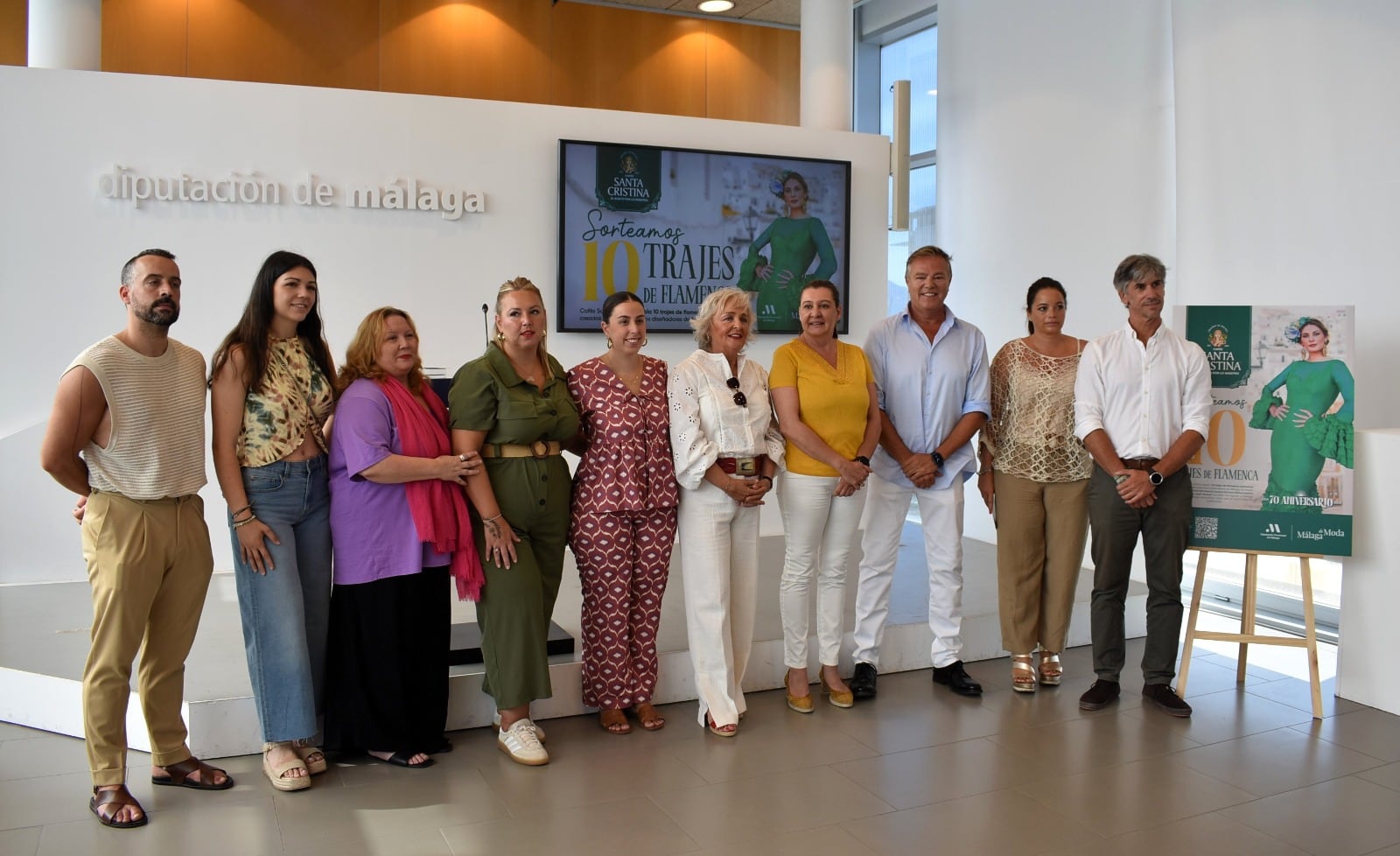 Presentación Desfile de Moda Flamenca de Cafés Santa Cristina