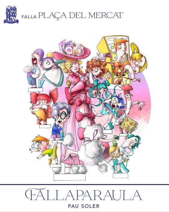 Monumento infantil de la falla Mercat