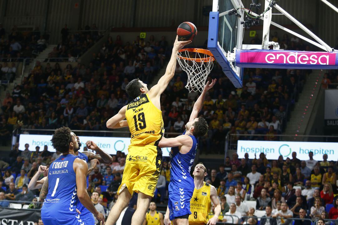 Shermadini volvió a ser el mejor de su equipo ante el Burgos