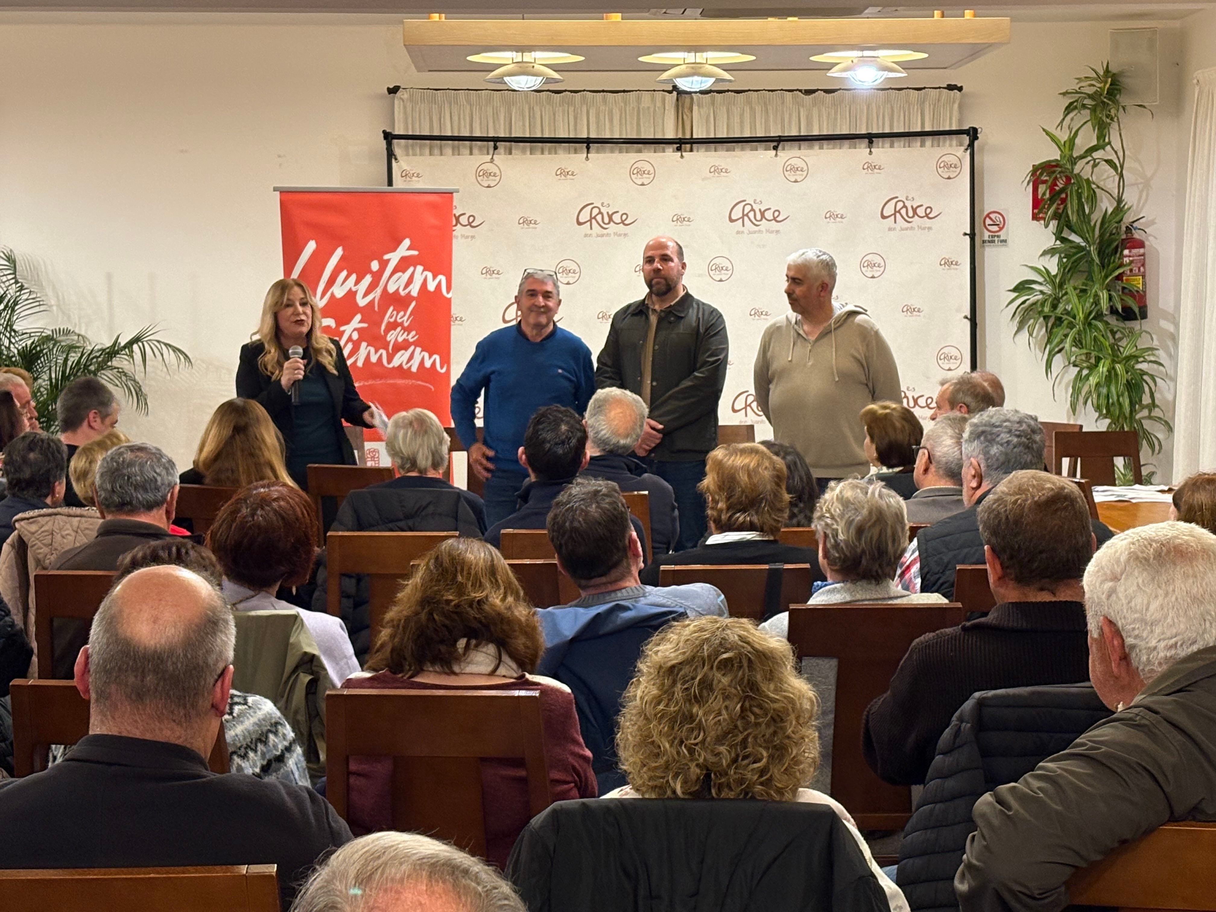 Un momento durante la reunión