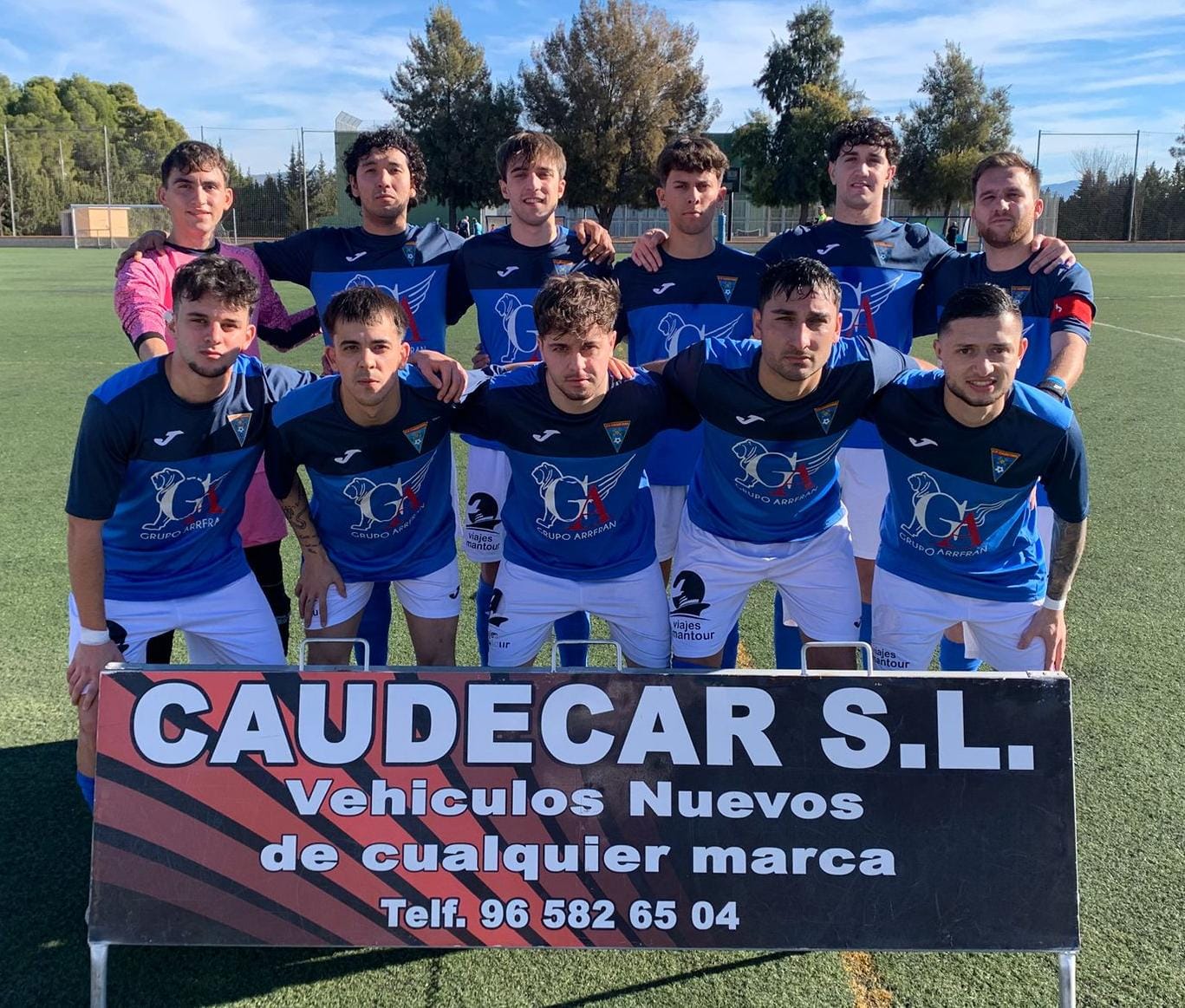 Alineación del partido