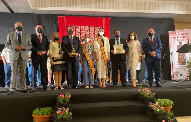 Entrega de galardones anuales de la Federación de Pañas Huertanas