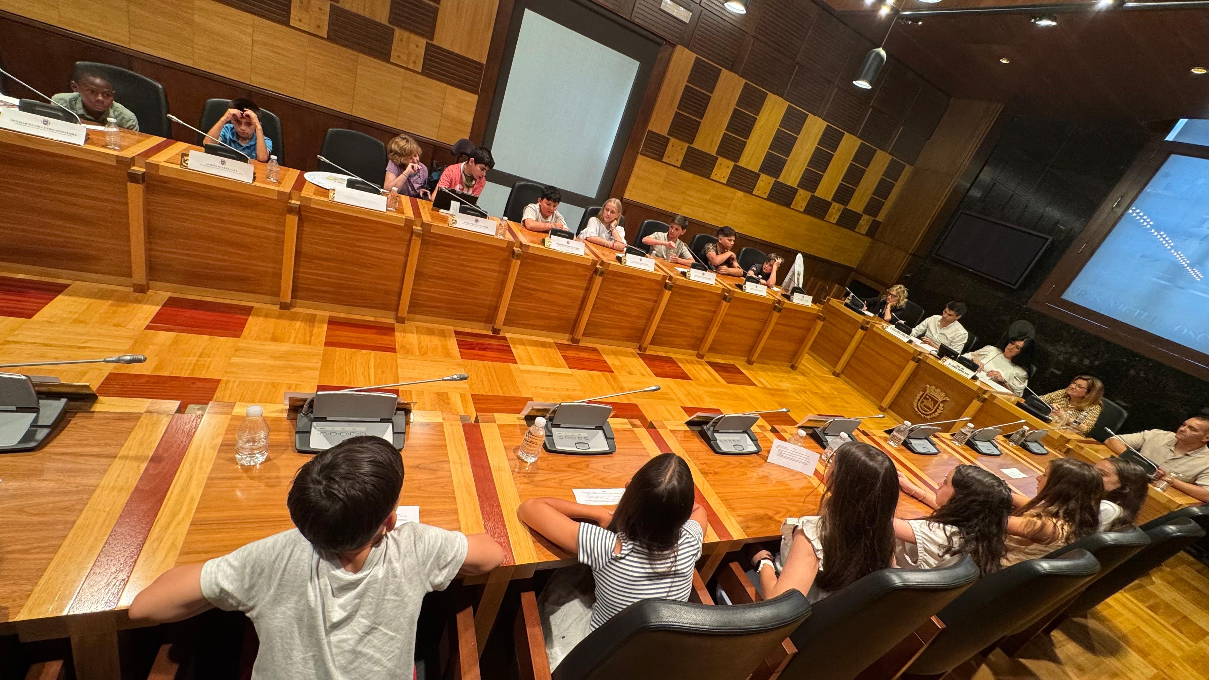 La Ciudad de las Niñas y los Niños celebraba su sesión plenaria