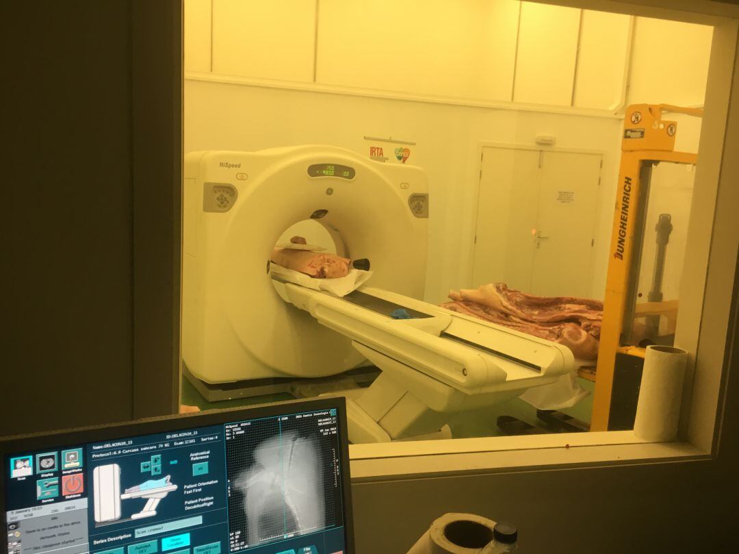 Un dels TAC&#039;s que té l&#039;IRTA en funcionament