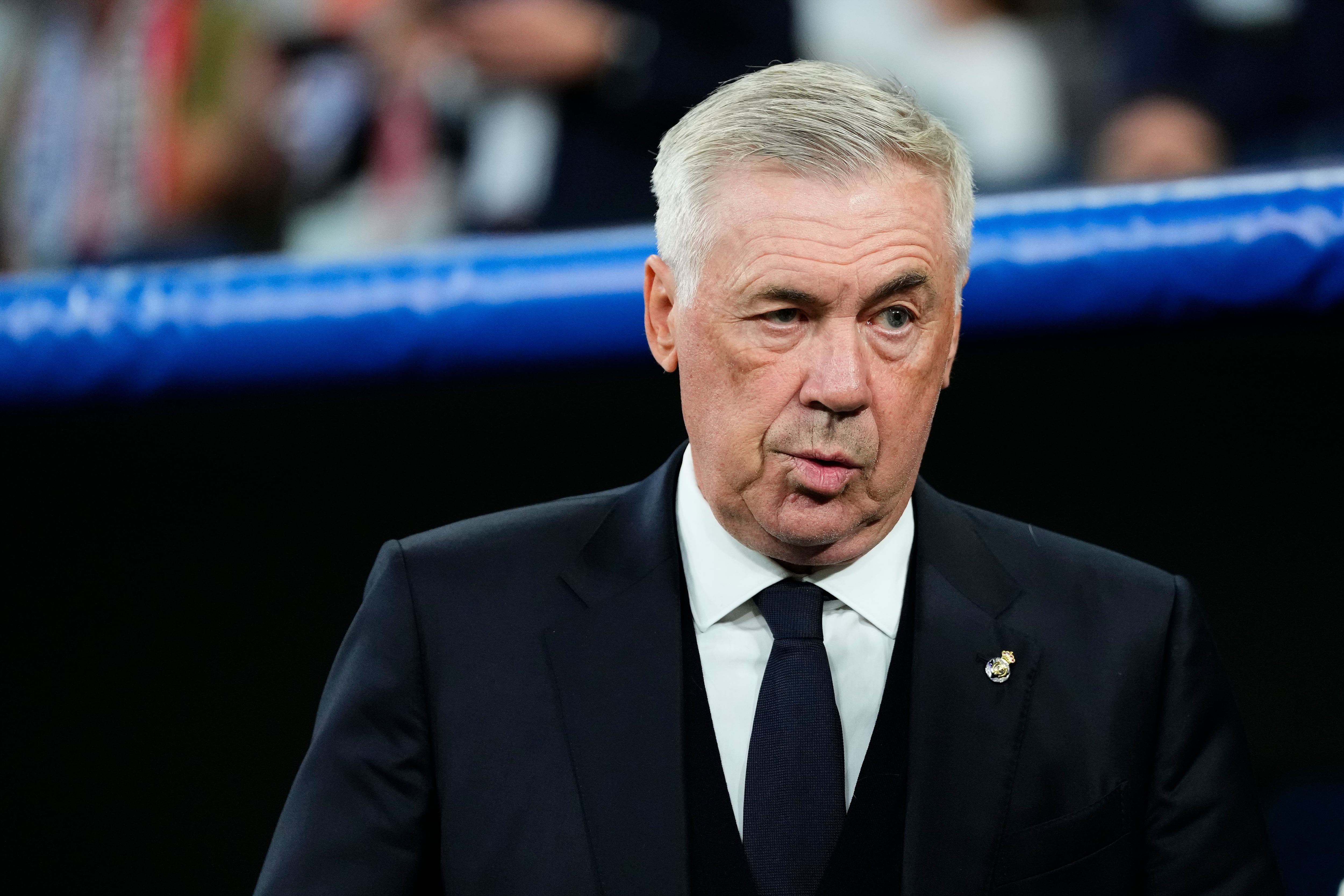 Carlo Ancelotti, entrenador del Real Madrid