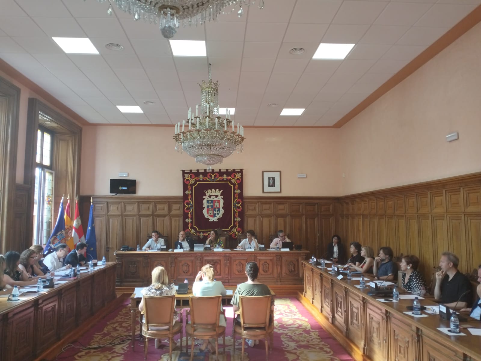 Primer Pleno del Ayuntamiento de Palencia