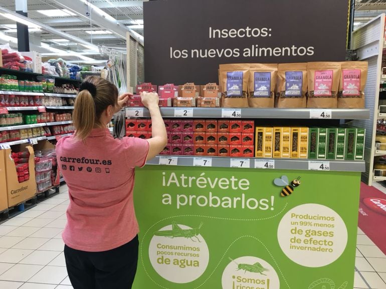 Nuevo productos alimenticios a base de insectos