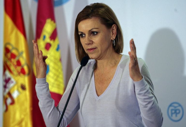  La secretaria general del PP, María Dolores de Cospedal