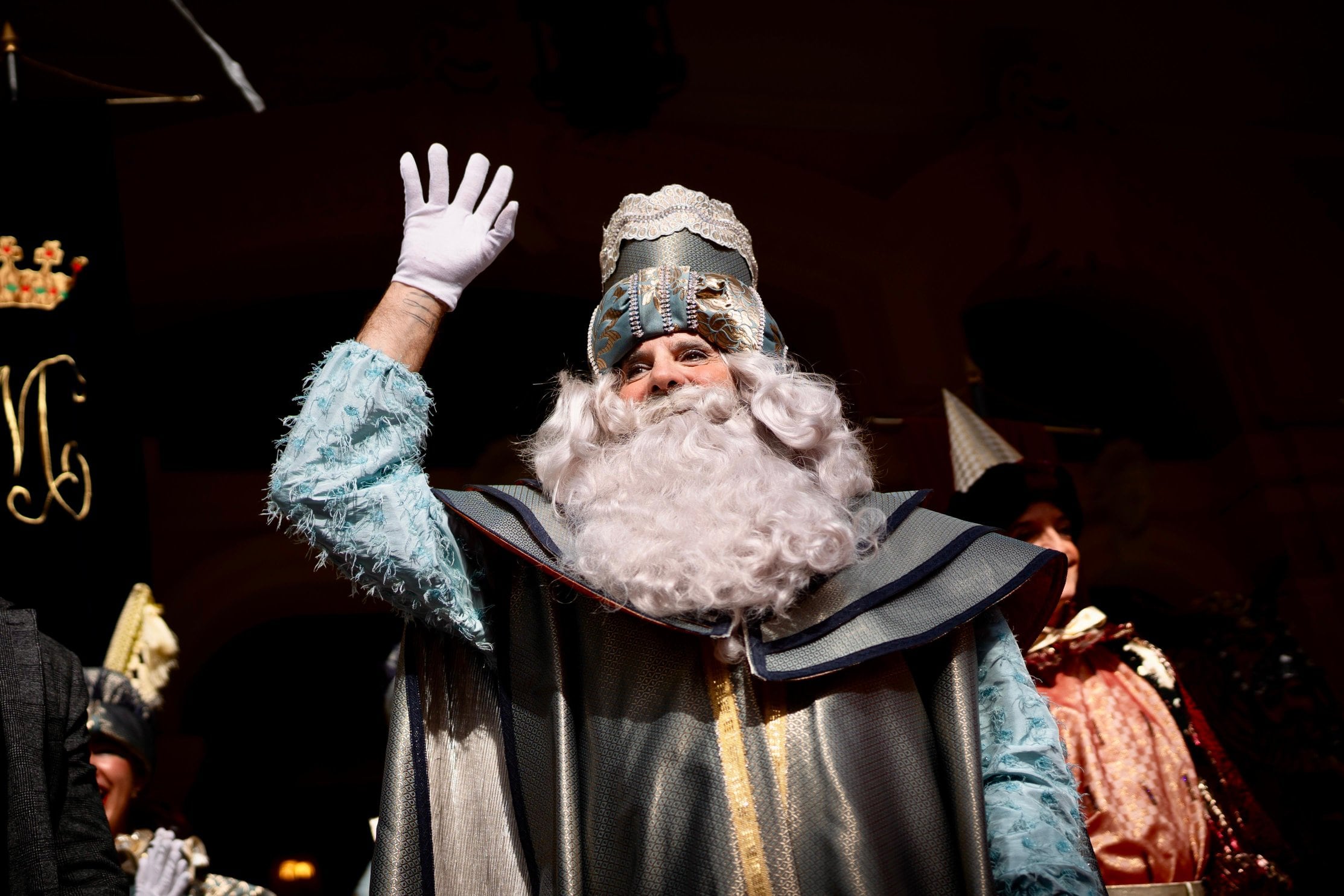 El rey Melchor en Málaga