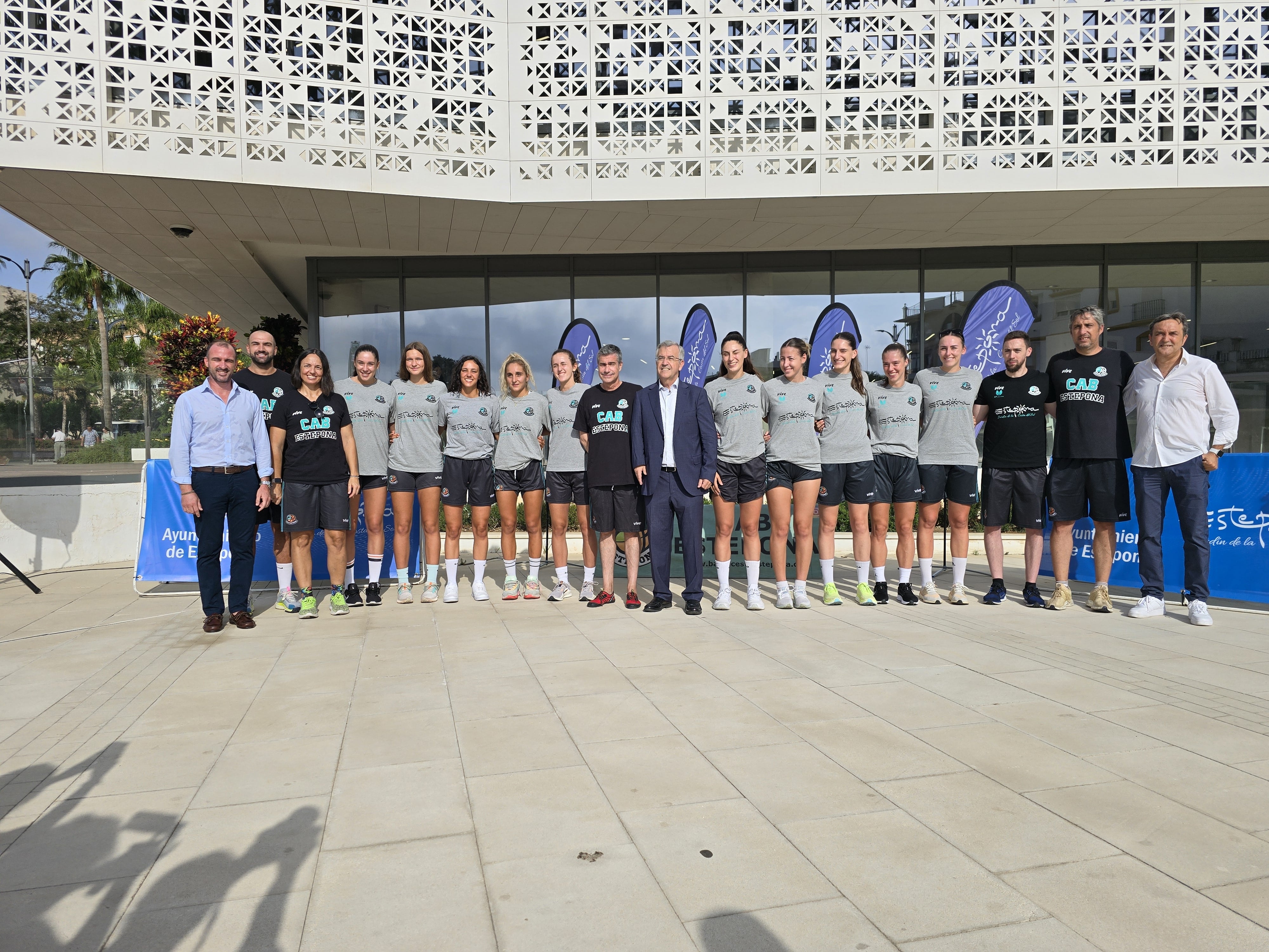 Presentación del CAB Estepona en el Ayuntamiento de Estepona/ Estepona