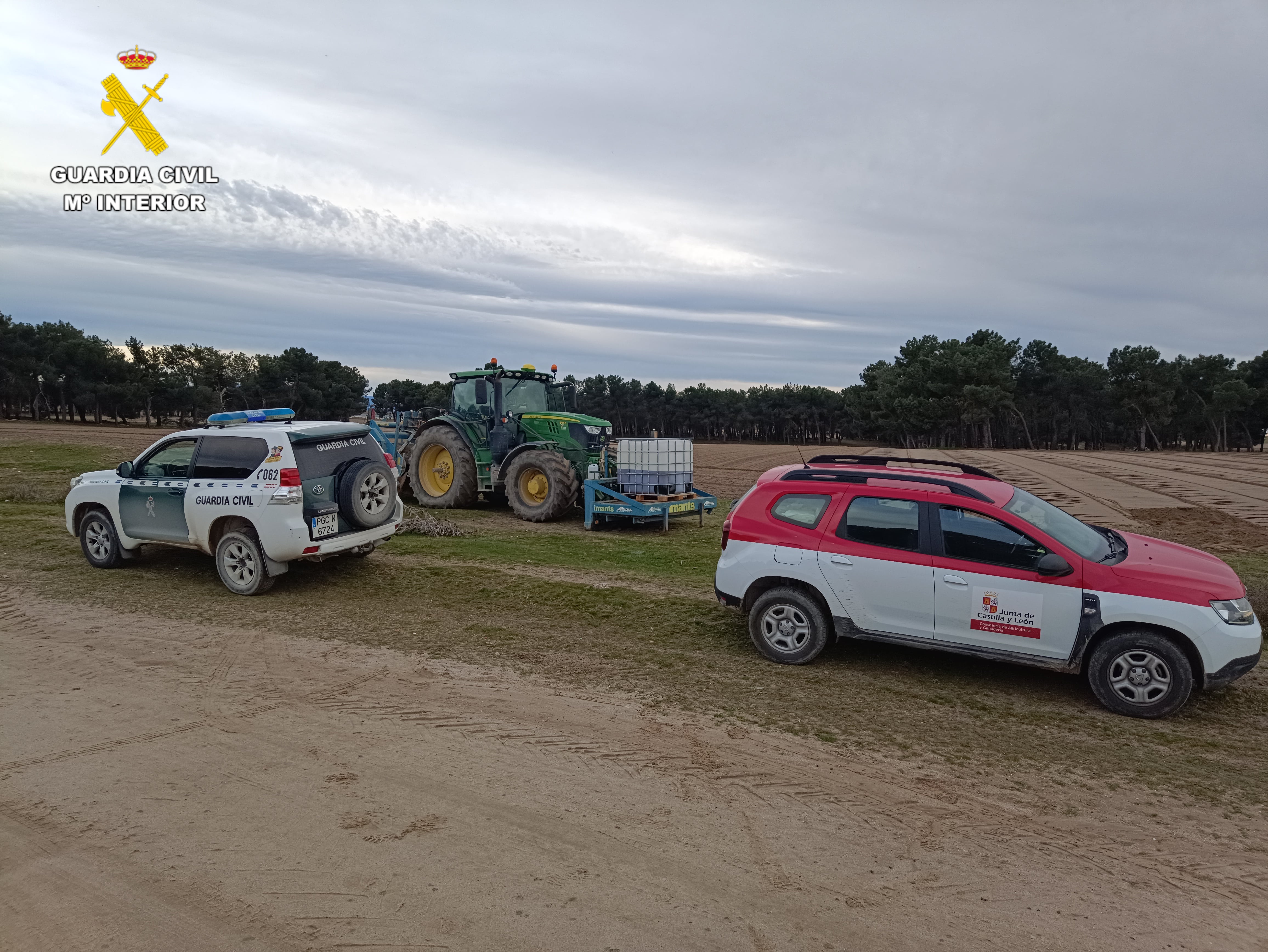 Campo donde se aplicaban productos tóxicos sin autorización en Mozoncillo