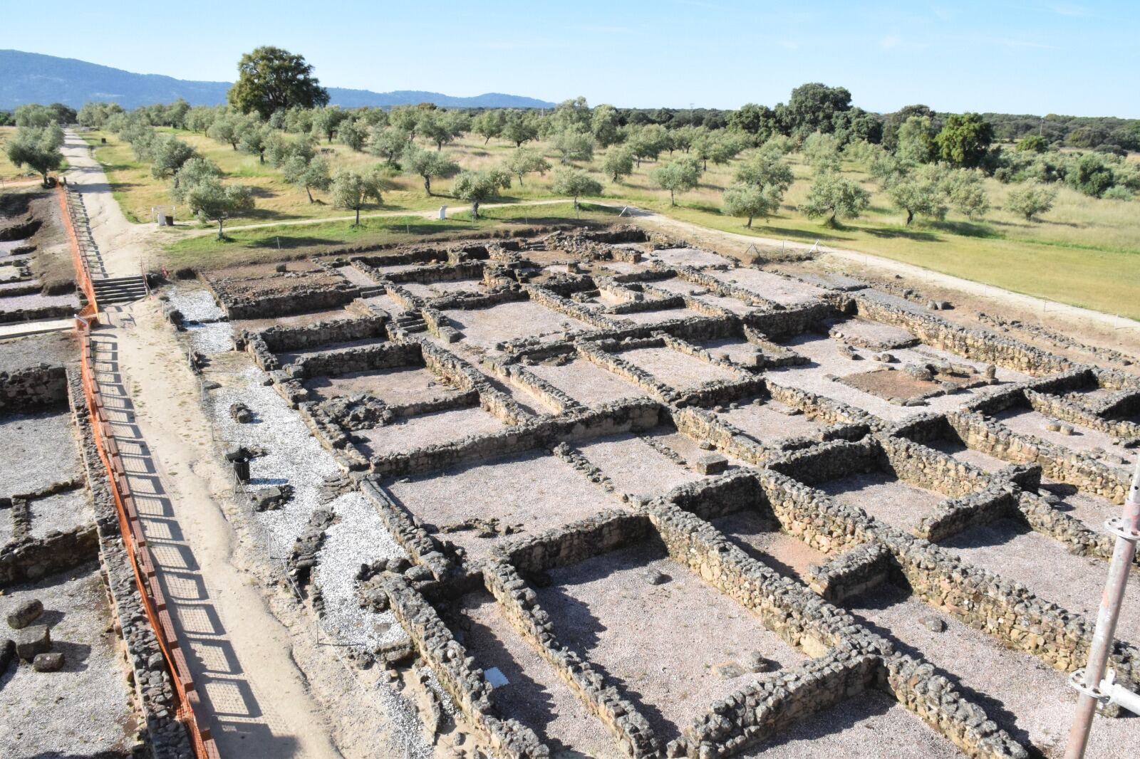 Vista general del yacimiento de Caparra
