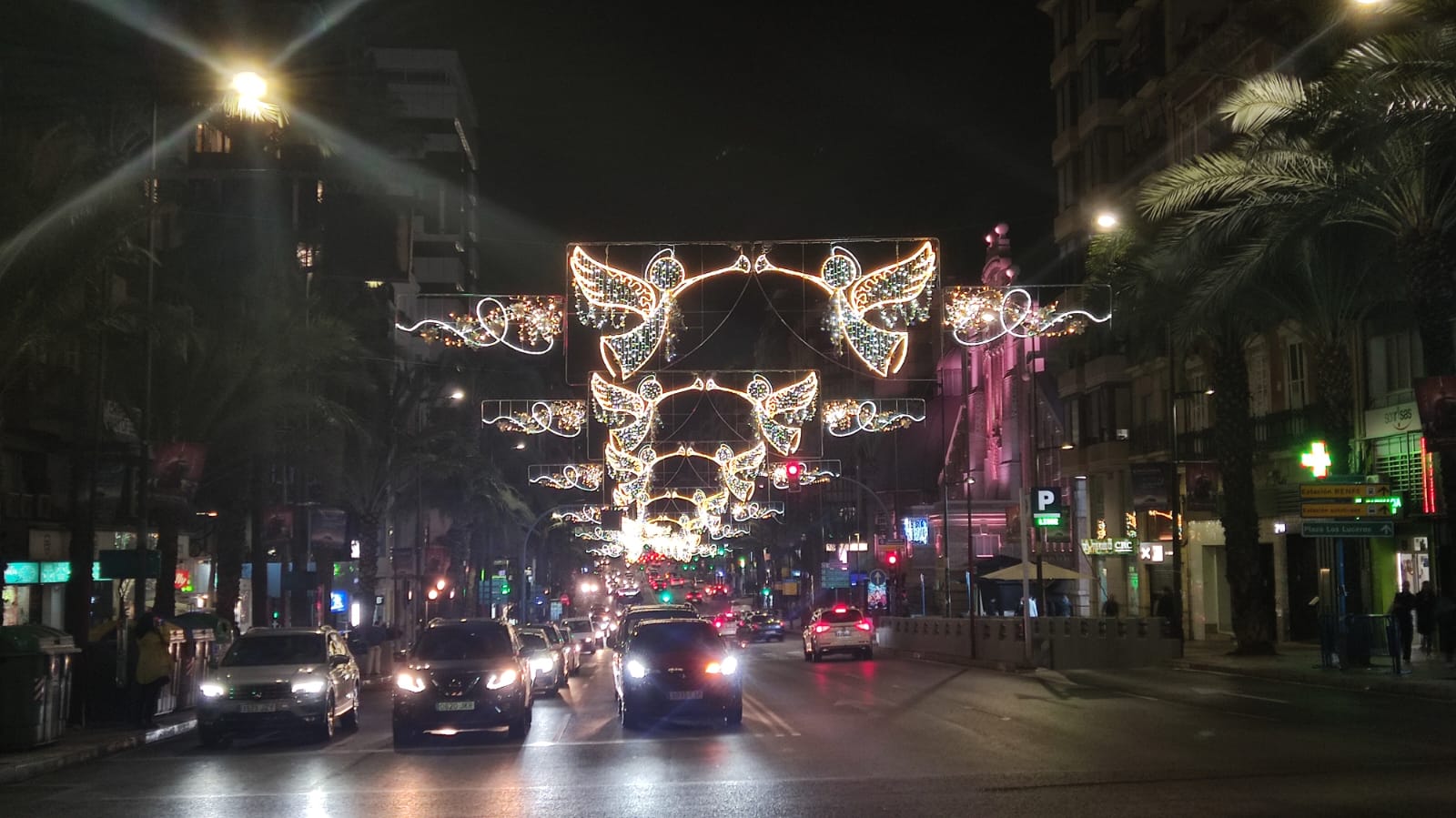 Luces de Navidad en Alfonso El Sabio