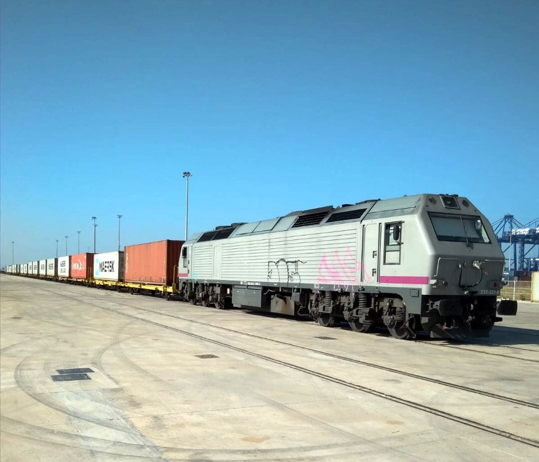 Tren de mercancias Algeciras.