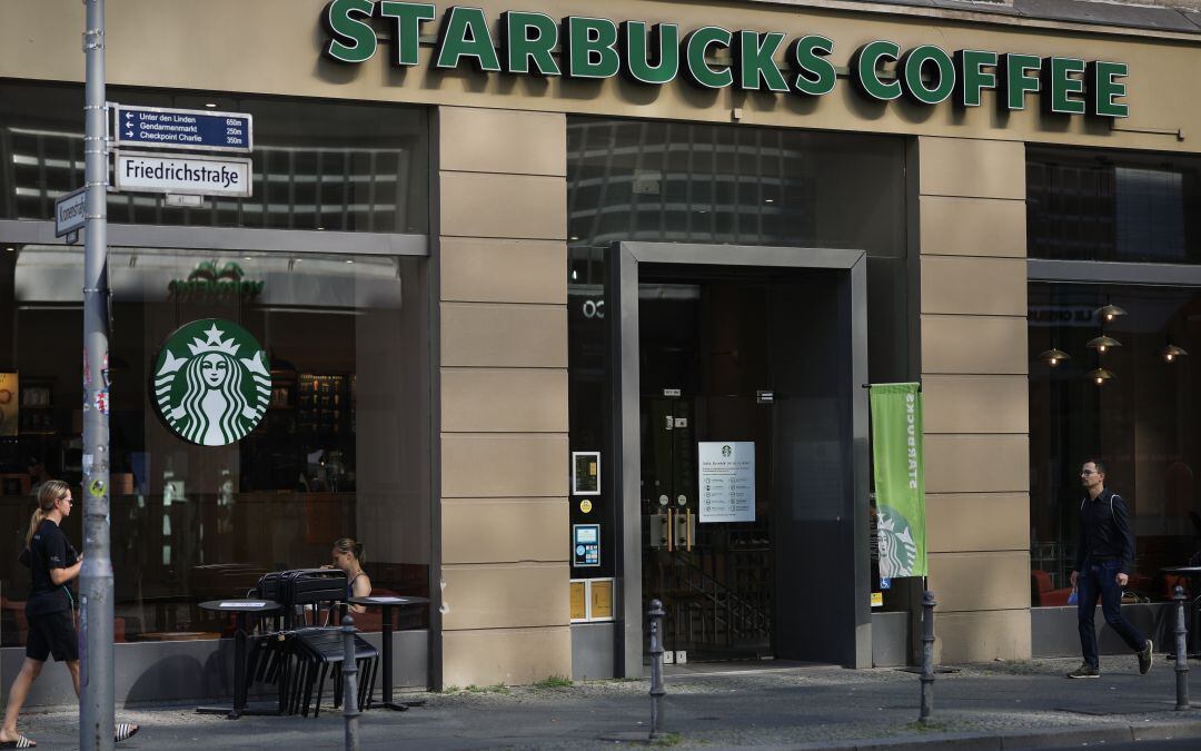 Imagen de archivo de un Starbucks.