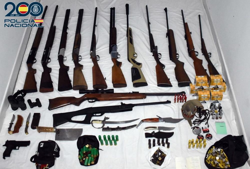 Efectos intervenidos por la Policía