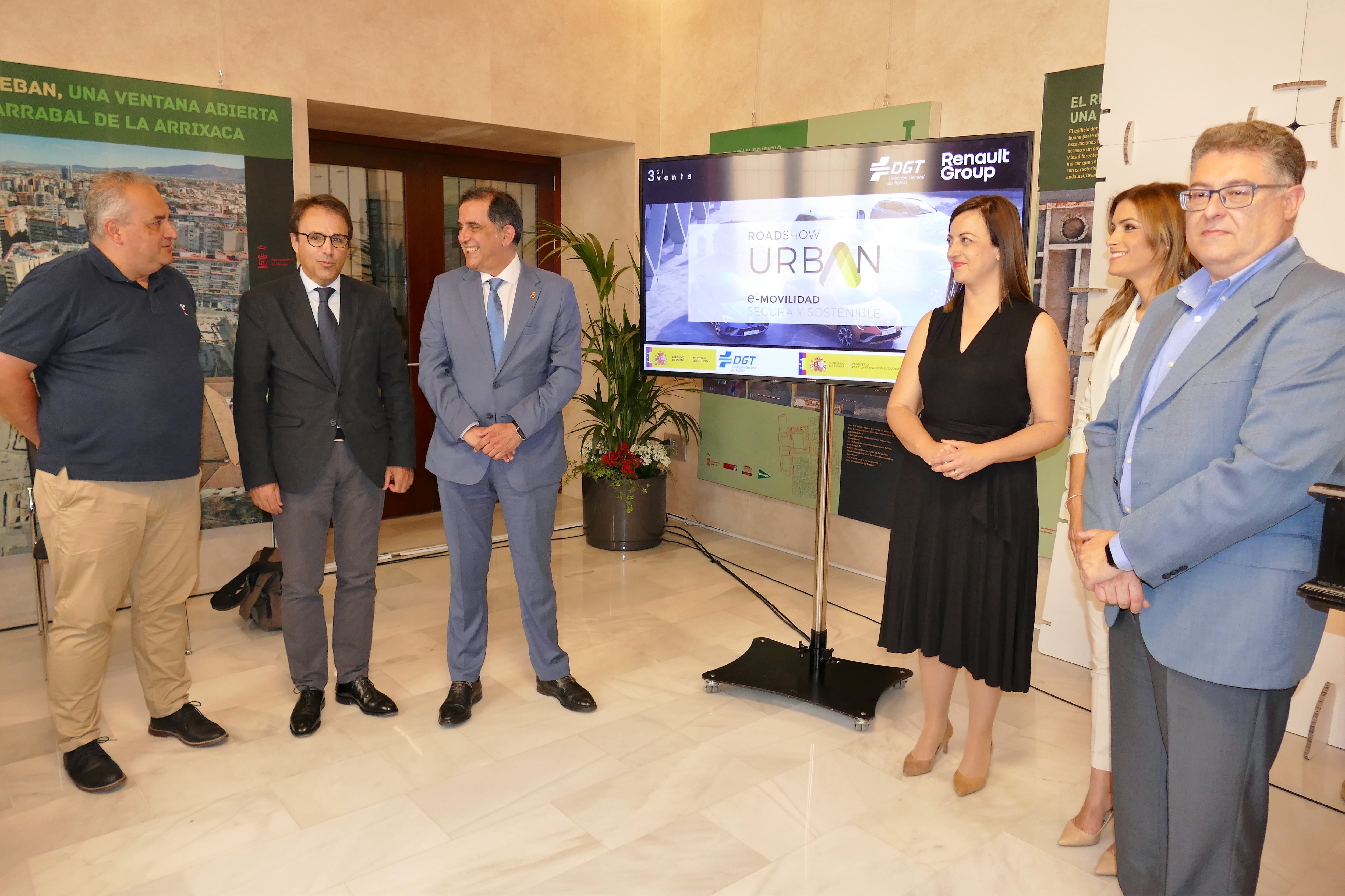 Rueda de prensa de presentación del Programa URBAN en Murcia