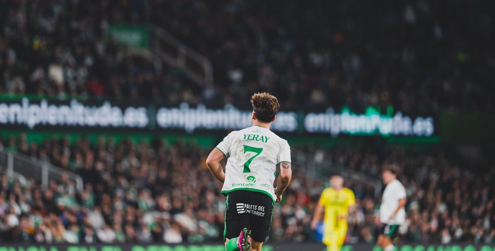 Yeray, en el partido de Copa contra el Villarreal.