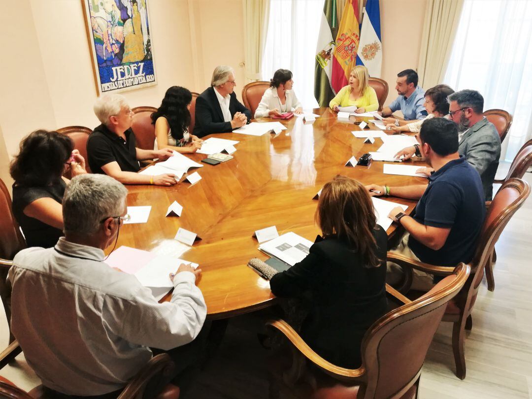 Primera Junta de Gobierno local en el Ayuntamiento de Jerez