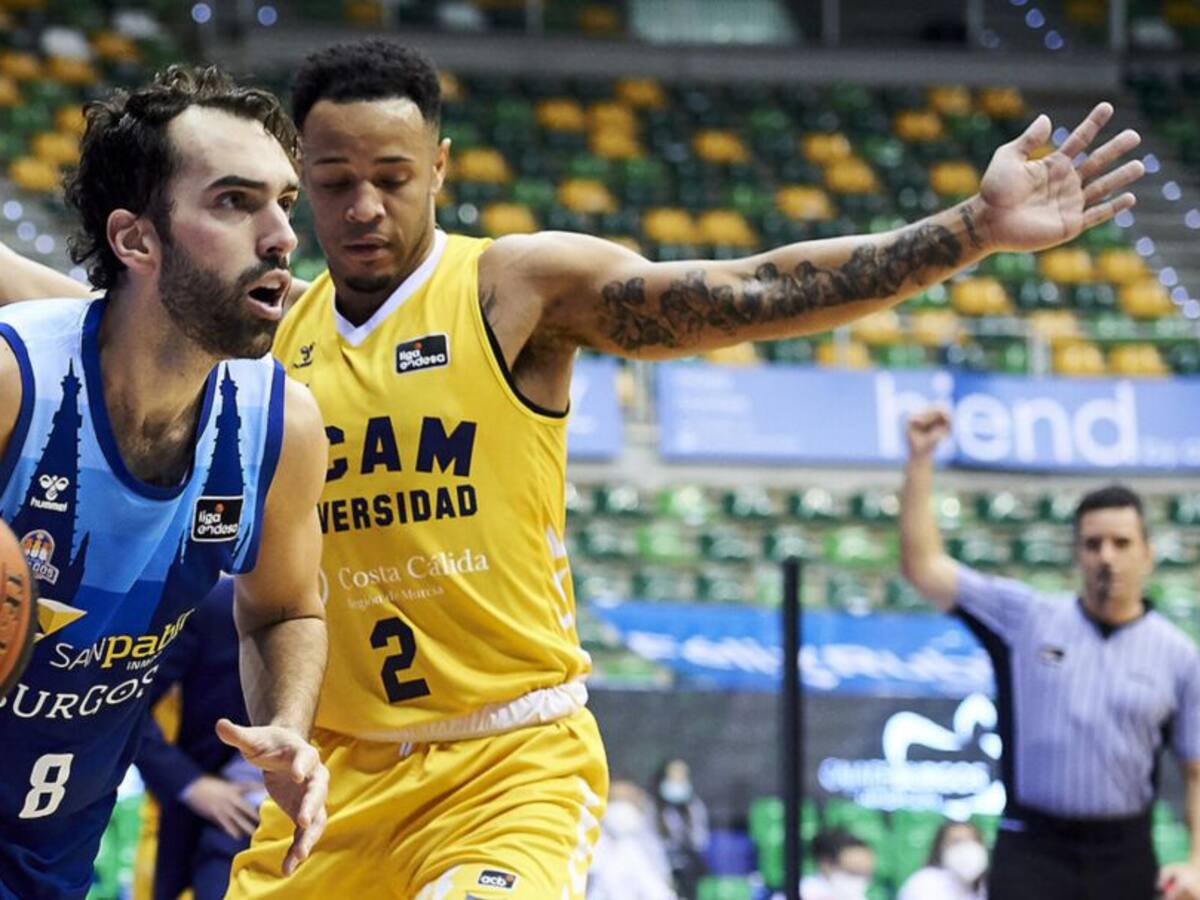 San Pablo Burgos gana al UCAM Murcia en el partido aplazado (89-84)