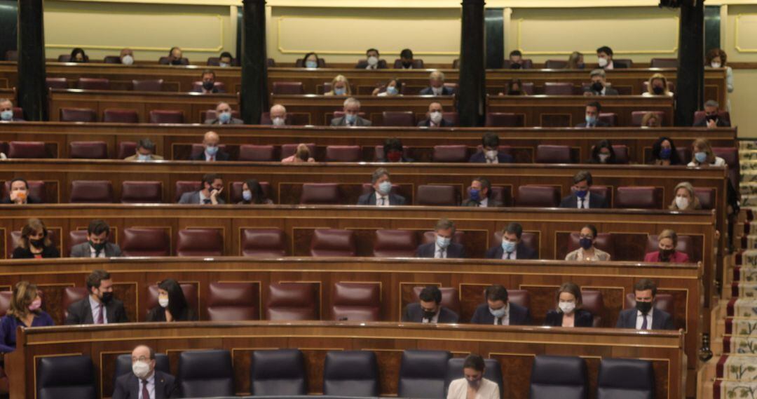 Sesión en el Congreso de los Diputados. 