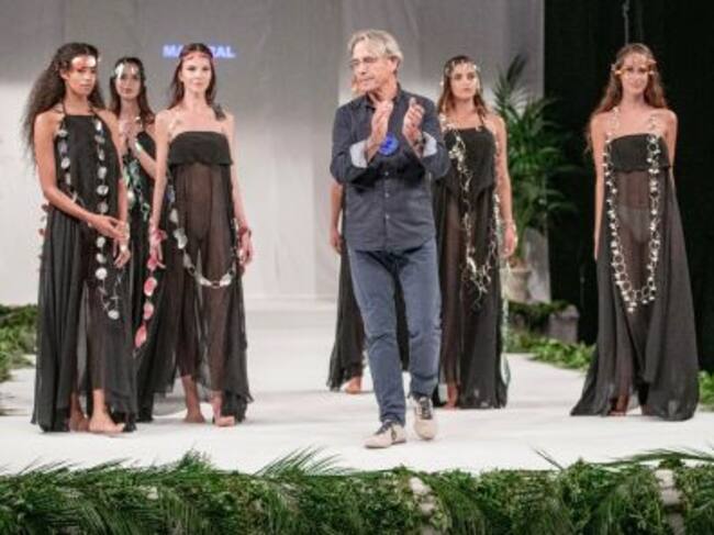 Un momento durante la pasarela