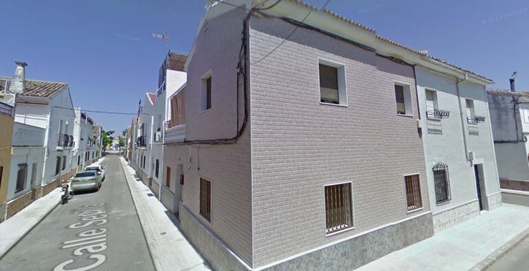 Vivienda donde se produjo el incendio doméstico