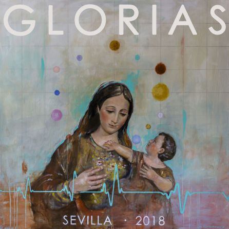 Cartel de Las Glorias 2018, obra del pintor Antonio Díaz Arnido