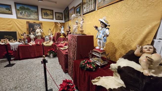 Inauguración de la exposición NIños Jesús Galdurienses