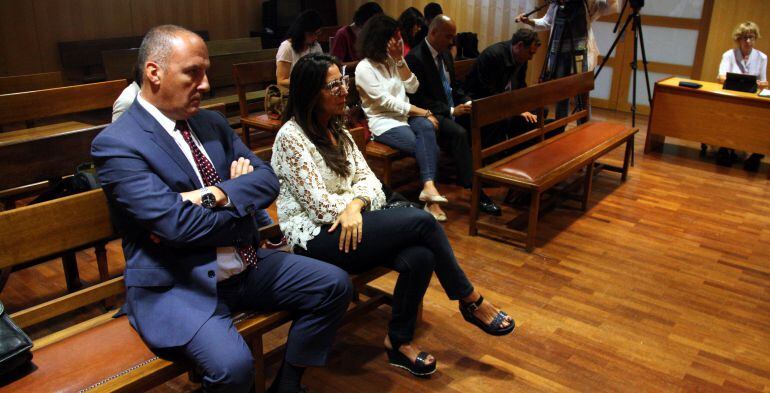 La directora del Parc, Anna Albar, a la junta de creditors.