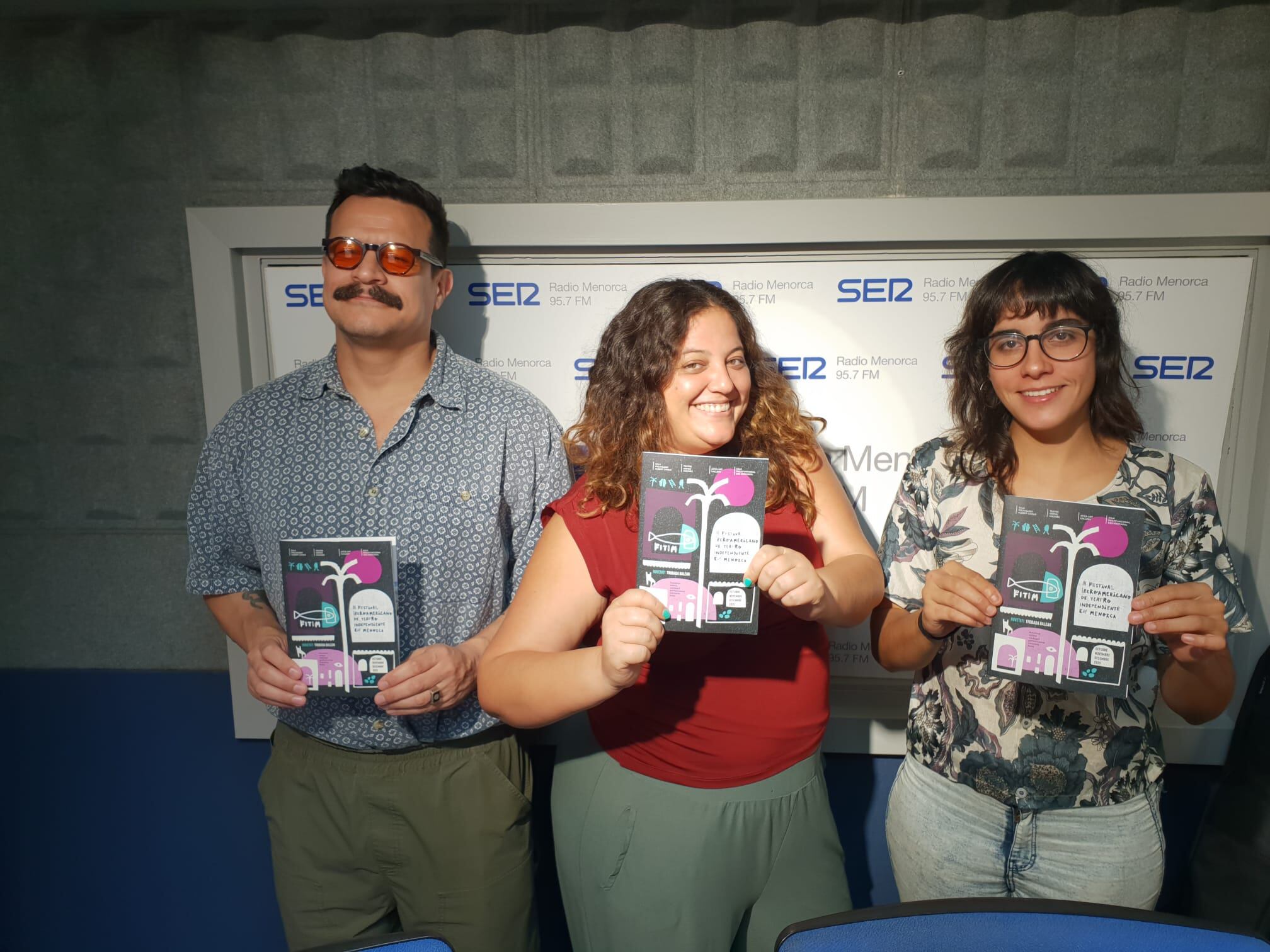 Presentando la edición 2025 del FITIM (Festival de teatro iberoamericano de Menorca)