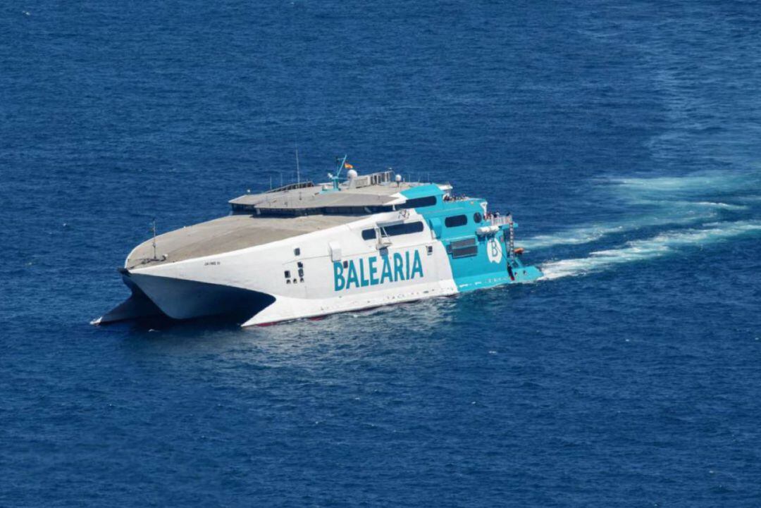 El vaixell ràpid de Baleària Jaume III tornarà a unir Mallorca i Menorca des de dilluns vinent.