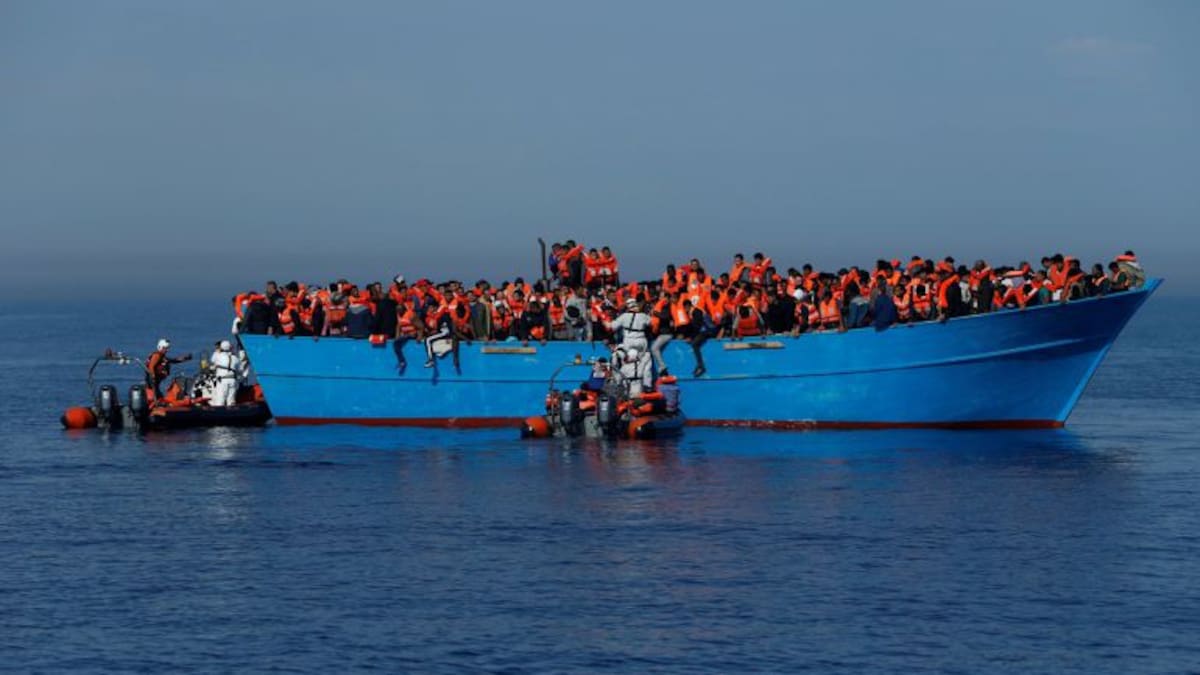 Más de mil muertes en el Mediterráneo en 2017