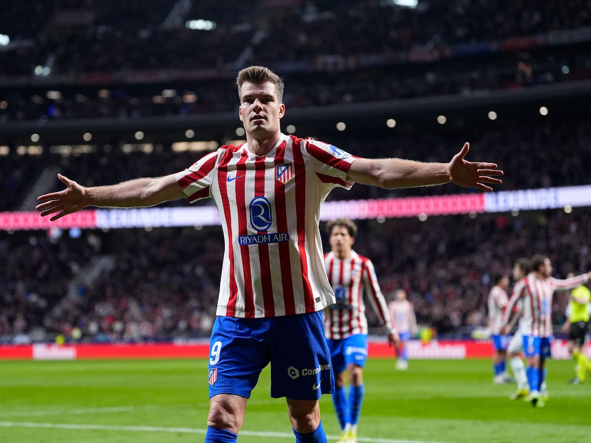Sorloth supera los goles de Luis Suárez en el Atlético de Madrid