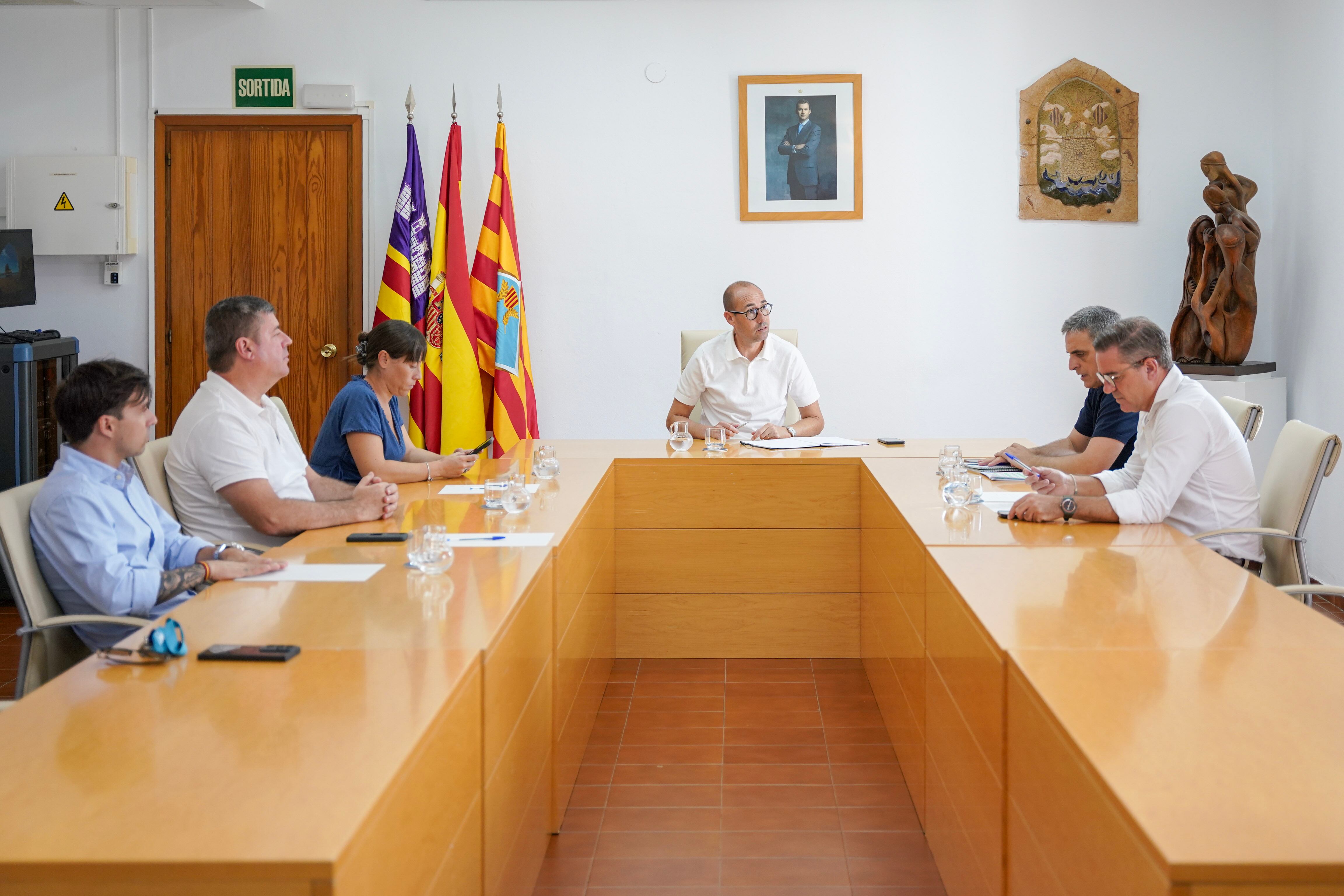 Un momento durante la reunión