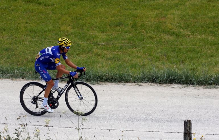 Julian Aphilippe durante la décima etapa. 