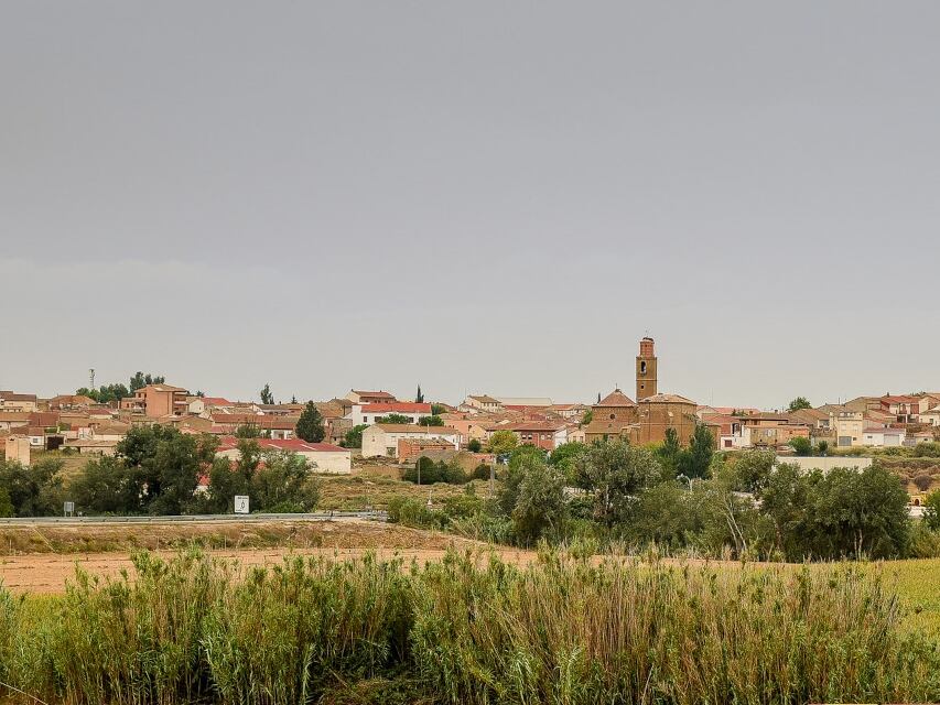 Imagen de la localidad monegrina de Lalueza