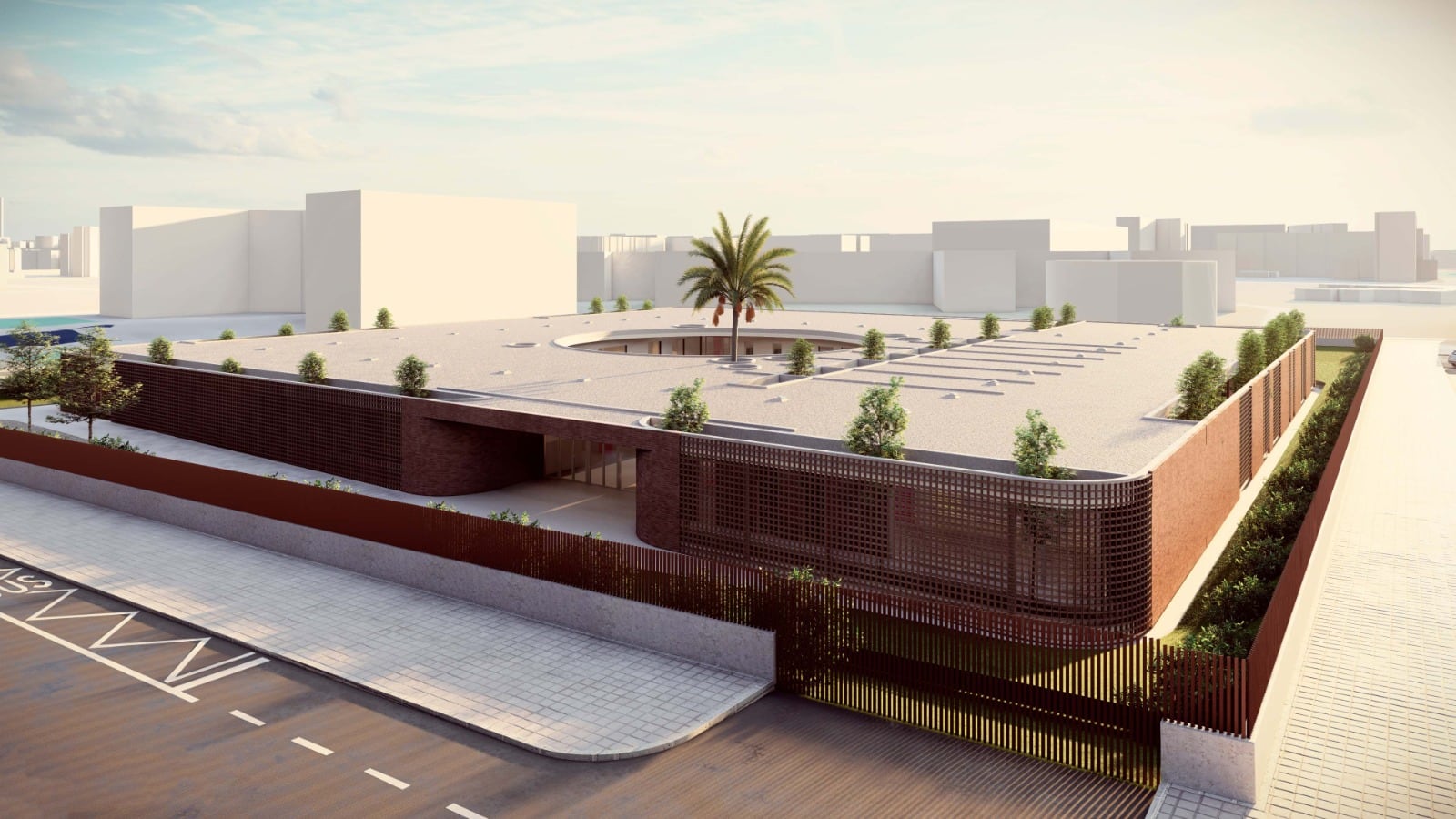 Recreación virtual del proyecto del CEE El Somni