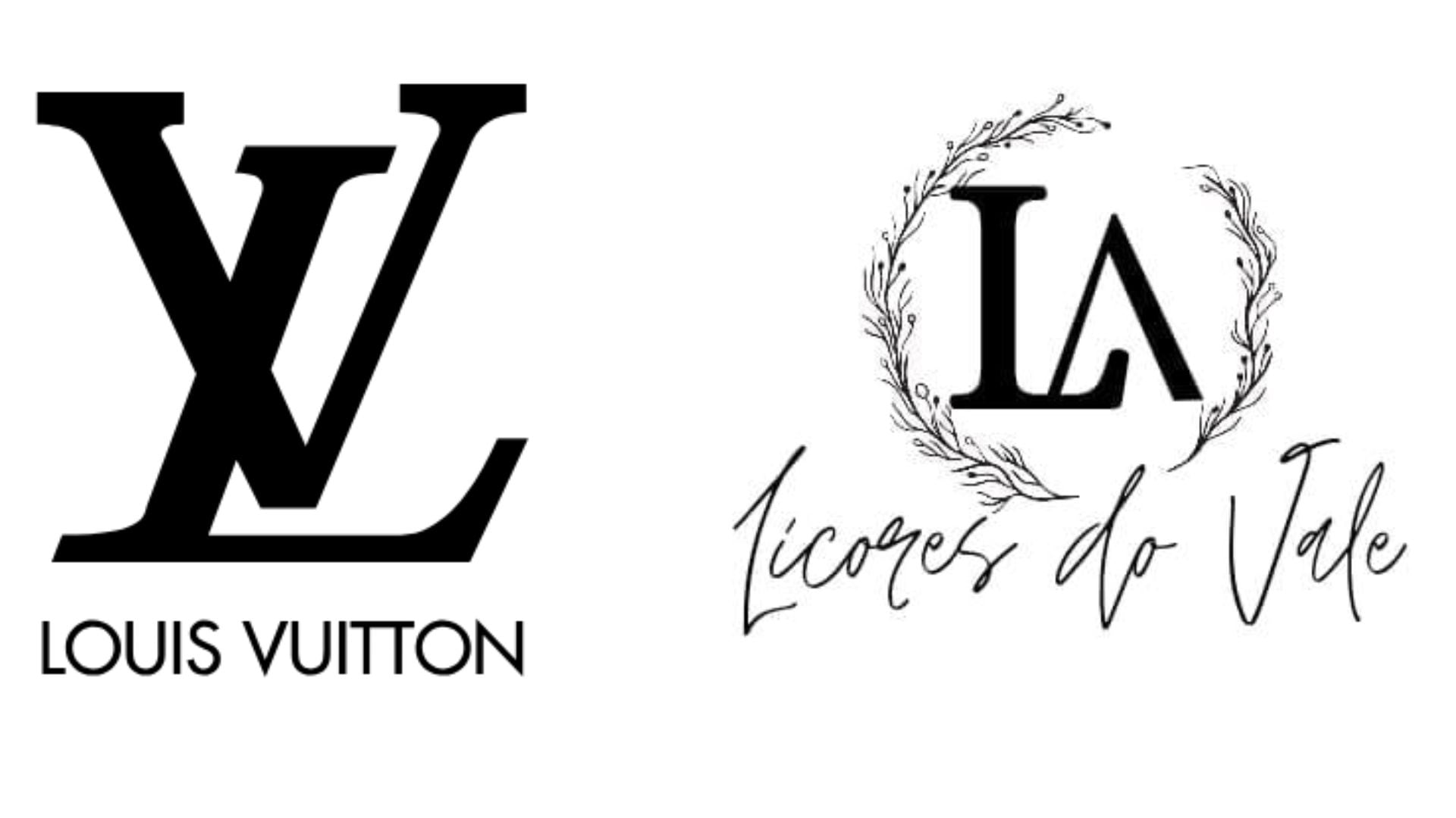 El logo de la marca de moda, junto con el de la licorería portuguesa.