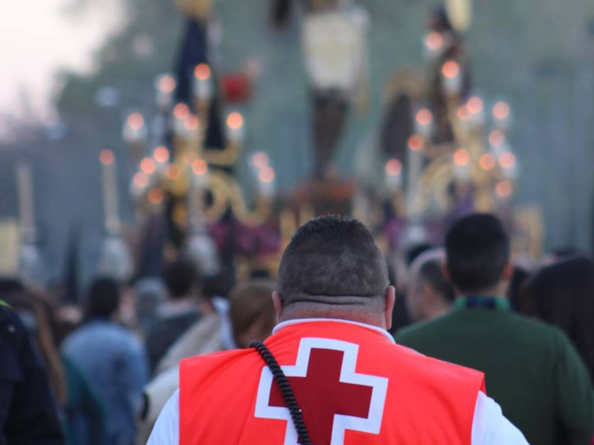 Bajan las atenciones sanitarias de Cruz Roja en Semana Santa