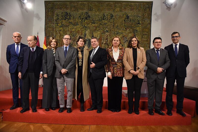 Firma del convenio del &#039;espacio Canogar&#039; en Toledo