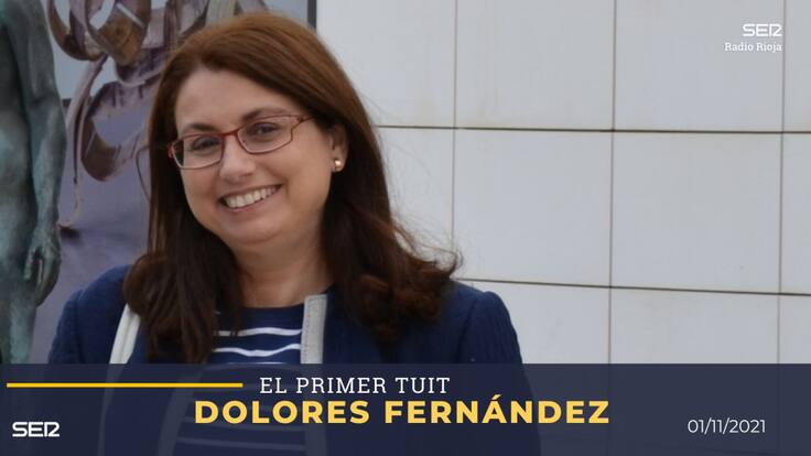 El primer Tuit con la periodista Dolores Fernández