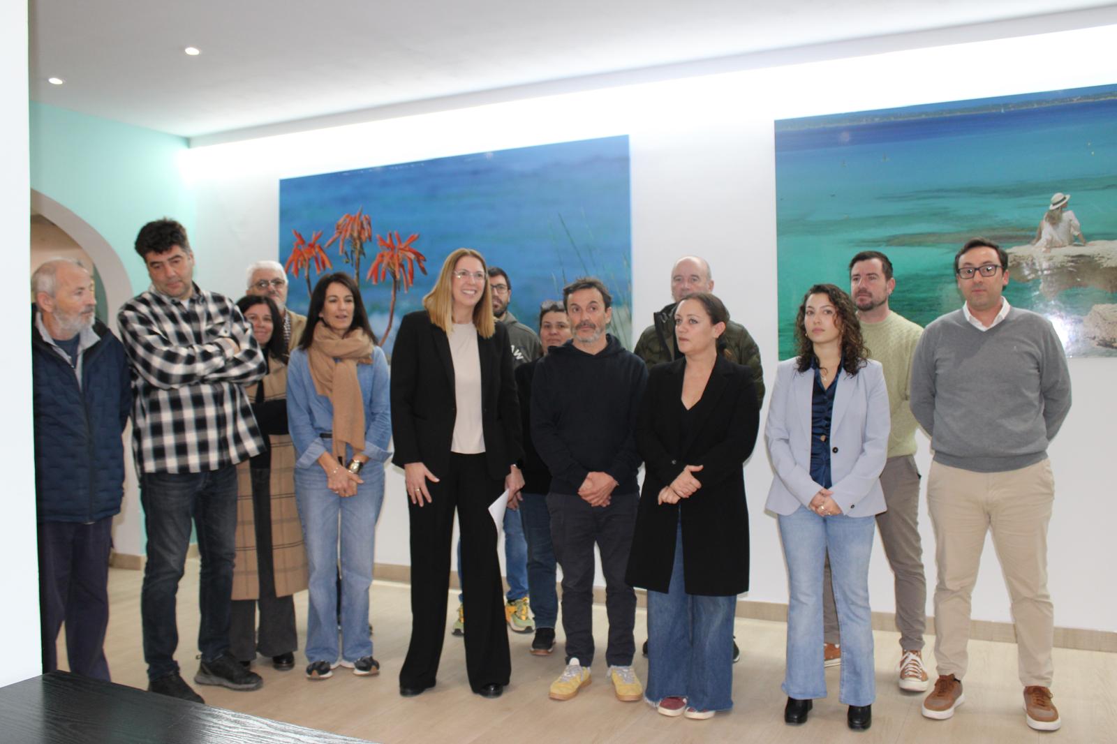 Momento de la comparecencia de este sábado