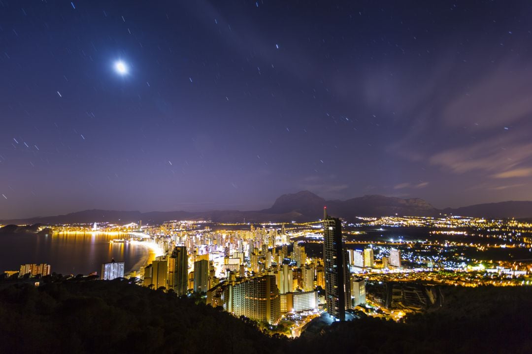 Vista aérea de Benidorm