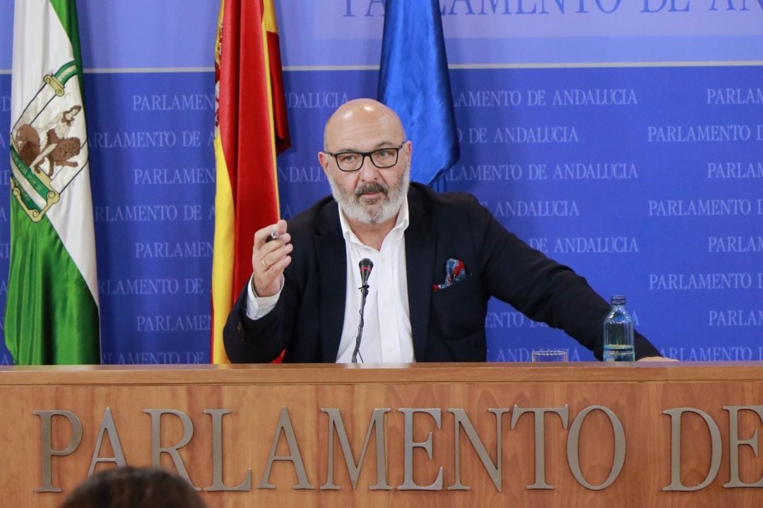 Alejandro Hernández, portavoz de Vox en el Parlamento andaluz