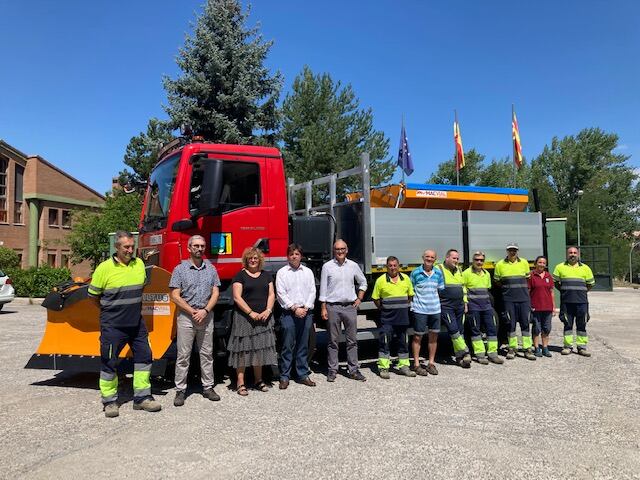 El operativo comarcal cuenta con un nuevo camión quitanieves