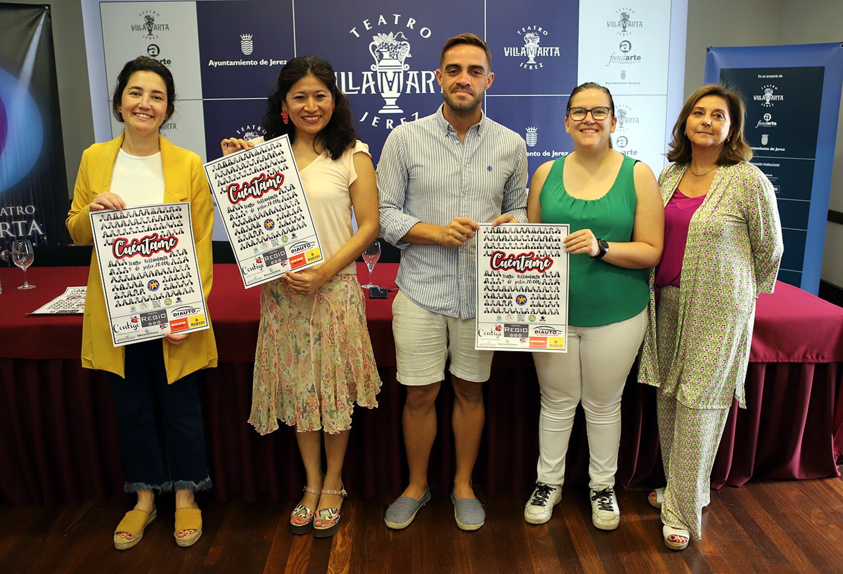 Presentación del espectáculo