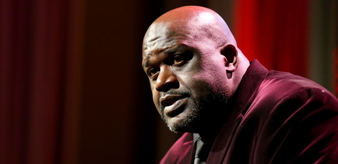 Shaquille O&#039;Neal, durante un acto oficial